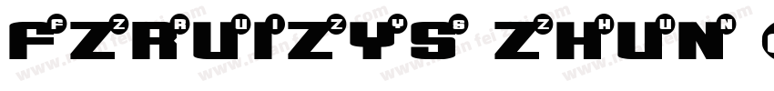 FZRUIZYS ZHUN 字体转换